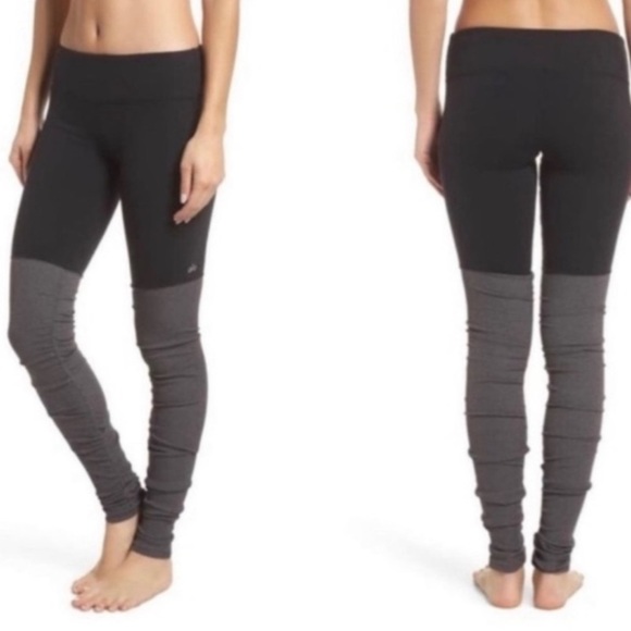 Alo Yoga Goddess Leggings Black Gray - Picture 10 of 10